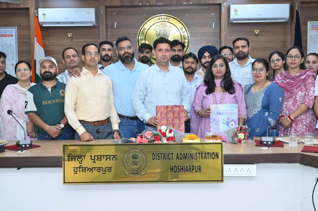 Election Kanungos Dr Deepak Kumar and Harpreet Kaur Promoted to Tehsildar Election Deputy Commissioner Extends Congratulations